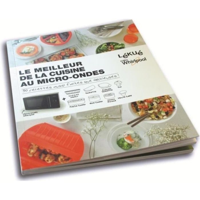 WPRO LIB00030 Livre de recettes Whirlpool + Lékué \