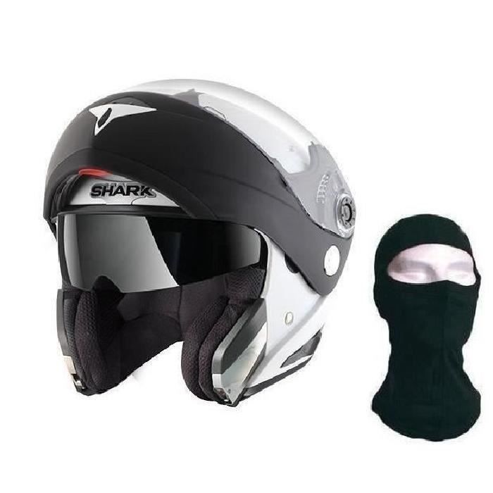 SHARK Casque modulable Open line D-Tone + Cagoule