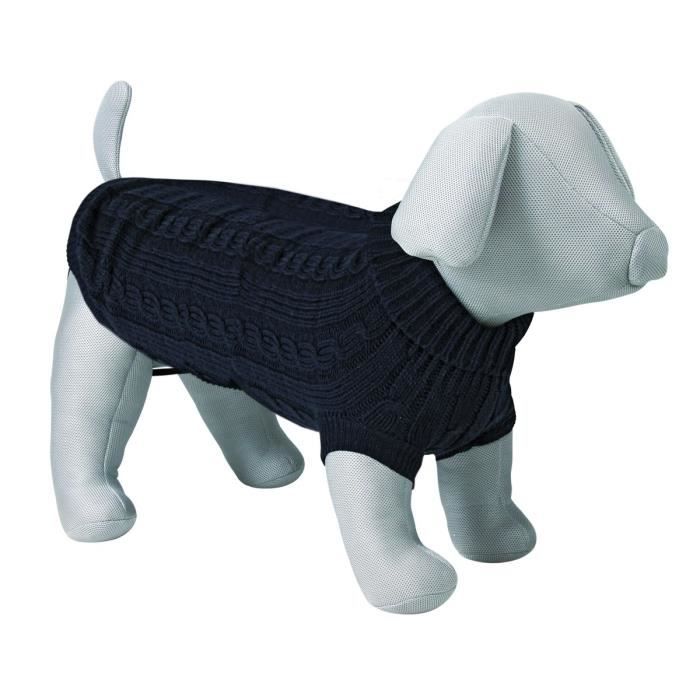 TRIXIE King of Dogs pullover S: 40 cm noir pour chien