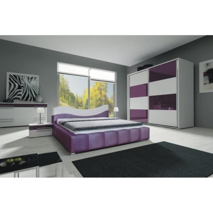 CHAMBRE A COUCHER SAVANE MAUVE - Achat / Vente chambre complète ... CHAMBRE A COUCHER SAVANE MAUVE - Achat / Vente chambre complète ...