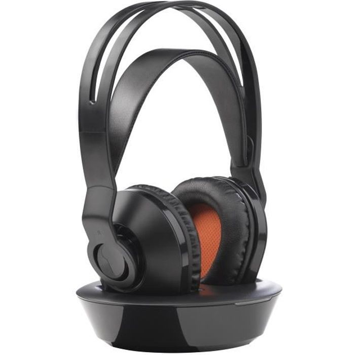 One For All Hp1030 Casque Tv Sans Fil Rechargeable Avec Socle