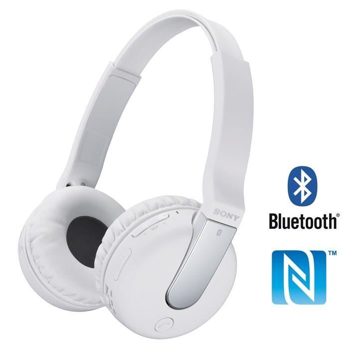 Sony Drbtn200 Casque Audio Bluetooth Nfc Blanc Casque écouteurs