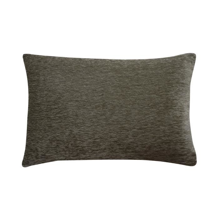 Coussin Intense - 60 x 40 cm - Marron écorce
