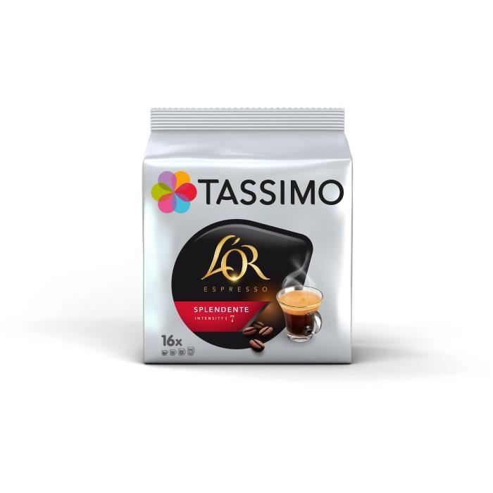 TASSIMO L'OR Café Espresso Splendente T - 16 dosettes