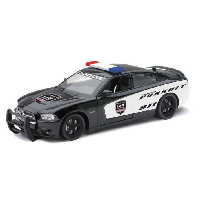 NEWRAY Vehicule Police USA Dodge Charger Miniature - 1/24° - 19,5 cm