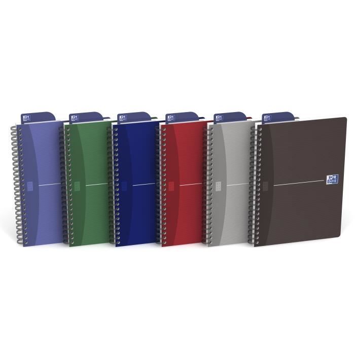 OXFORD Cahier reliure intégrale A5 - 180 pages Seyes Office Essentials