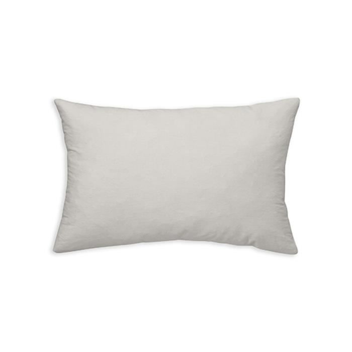 TODAY Coussin déhoussable 100% coton - 30 x 50 cm - Ivoire