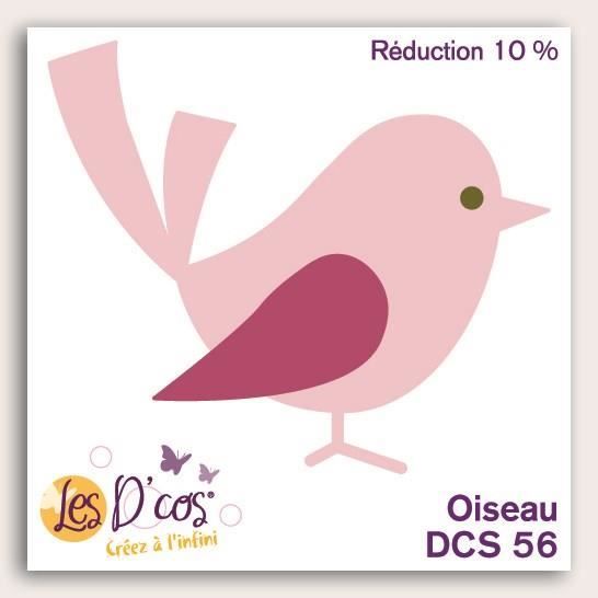 LES D'COS DE TOGA Die Oiseau - Rose