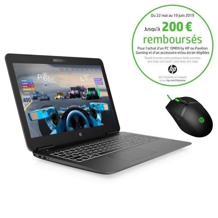  PC Portable Gamer Pavilion - 15,6" FHD -