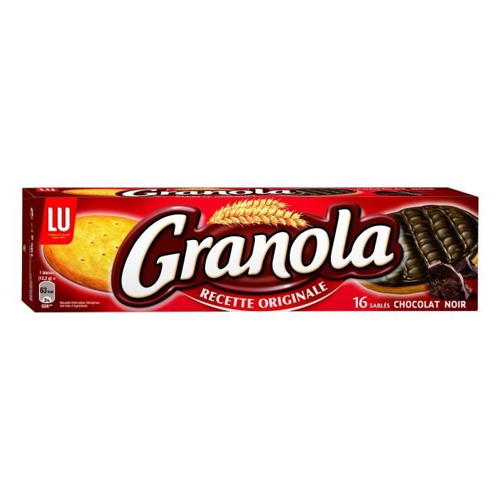 LU GRANOLA CHOCOLAT NOIR 195G