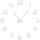Horloge autocollant maison Room Decor Moderne bric