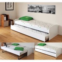 STRUCTURE DE LIT ROMAIN Lit gigogne enfant + sommiers contemporain STRUCTURE DE LIT ROMAIN Lit gigogne enfant + sommiers contemporain