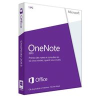 LOGICIEL BUREAUTIQUE Microsoft OneNote 2013 - 1 PC - Carte LOGICIEL BUREAUTIQUE Microsoft OneNote 2013 - 1 PC - Carte