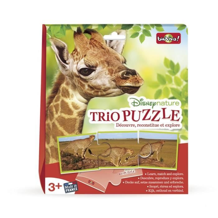 Bioviva - Disney Nature - Trio Puzzle
