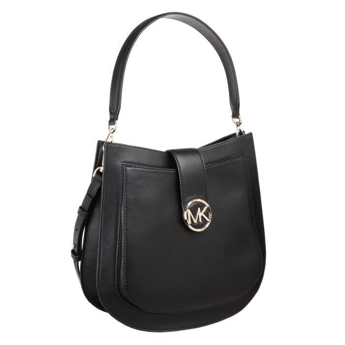 MICHAEL KORS Sac à Bandoulière LILLIE 30F8G0LM3T LG HOBO Noir Femme