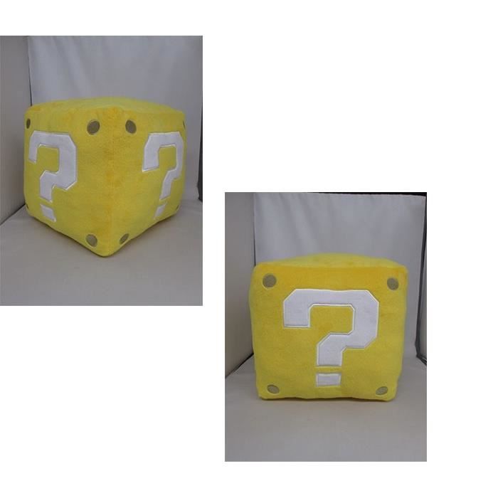 Nintendo - Peluche cube jaune 25cm sonore