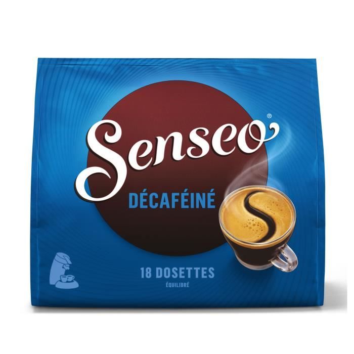 SENSEO Café décaféiné - 18 dosettes