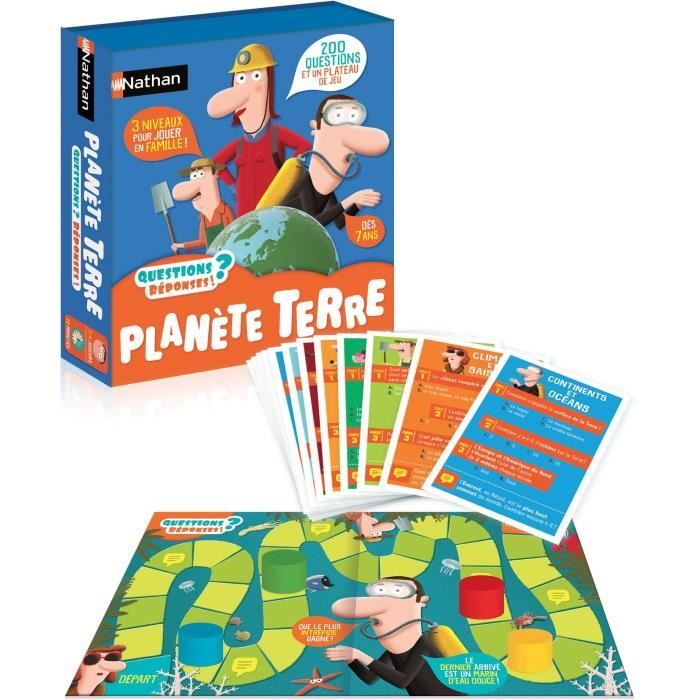 NATHAN Questions Réponses - La Planète Terre