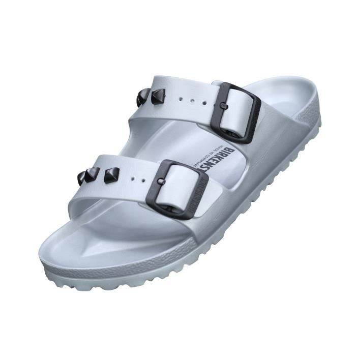 Sandales Femme Eva Gris Birkenstock 1006841 Achat Arizona E9DI2H