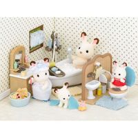 FIGURINE - PERSONNAGE SYLVANIAN FAMILIES 2952 Set De Salle De Bains FIGURINE - PERSONNAGE SYLVANIAN FAMILIES 2952 Set De Salle De Bains