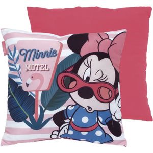 COUSSIN DISNEY Coussin Carré Confort Minnie Mouse - 40x40 