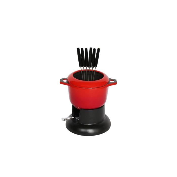 INVICTA PUV100303 Fondue standard - 14 cm - Rouge