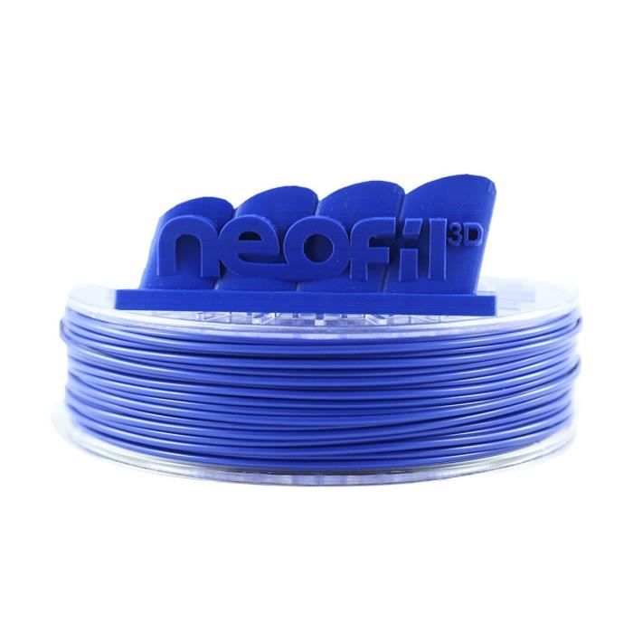 Neofil3D Cartouche de filament ABS 175mm Bleu Fonce 750 g