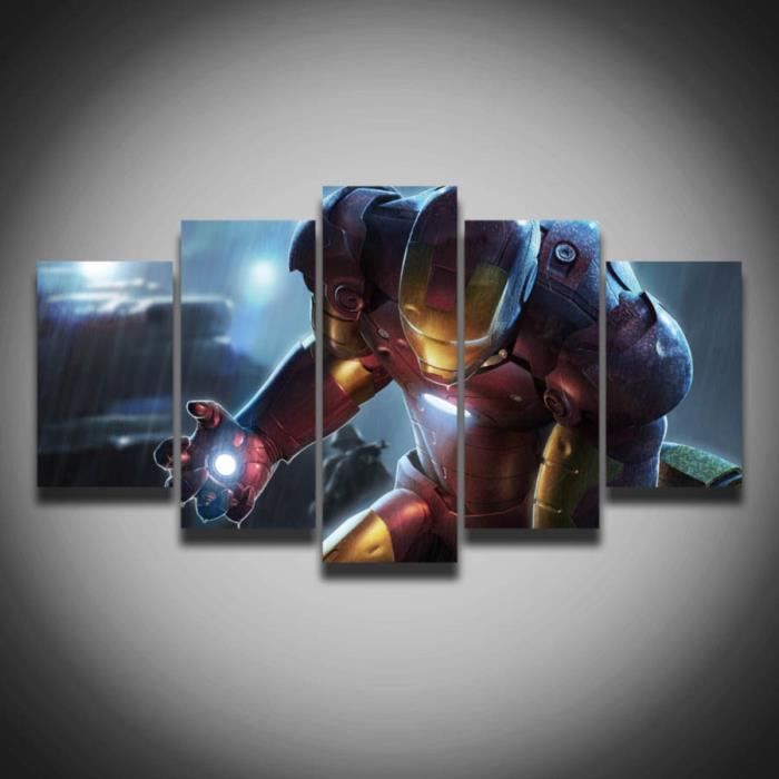 Tableau Iron Man Achat Vente Pas Cher