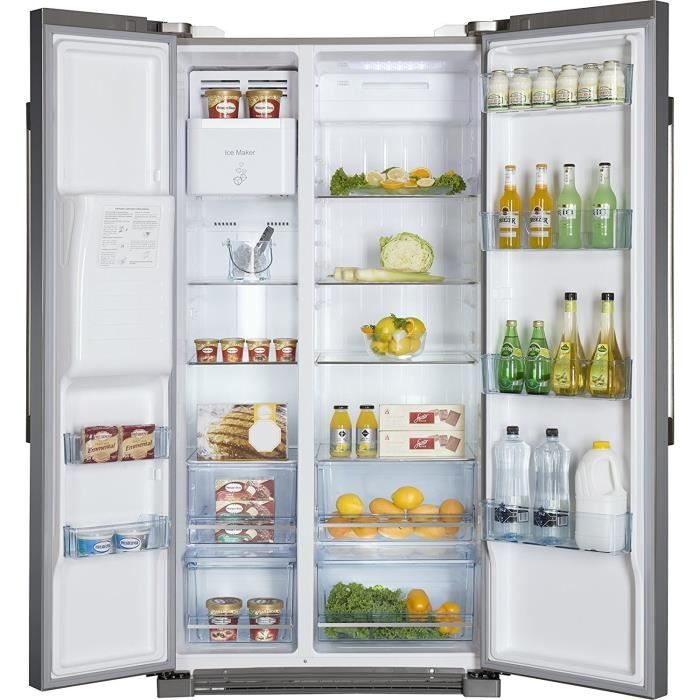 REFRIGERATEUR AMERICAIN SILVER  HRF628AF61