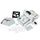 SIZZIX Kit de démarrage My life handmade - Blanc e