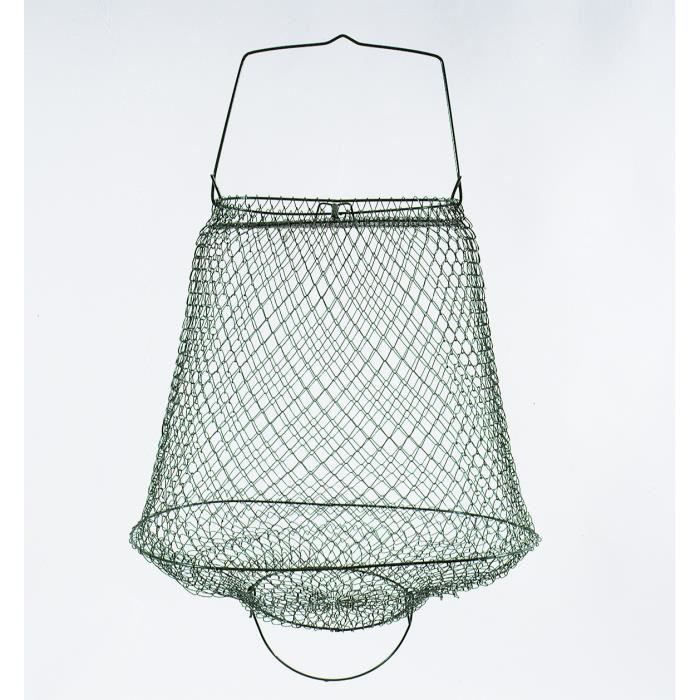 LINEAEFFE Bourriche métallique sans cou 35x27 cm