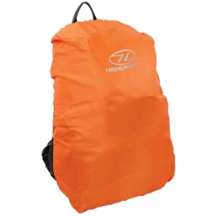 Highlander Étanche Sac à Dos Couverture Moyen Orange