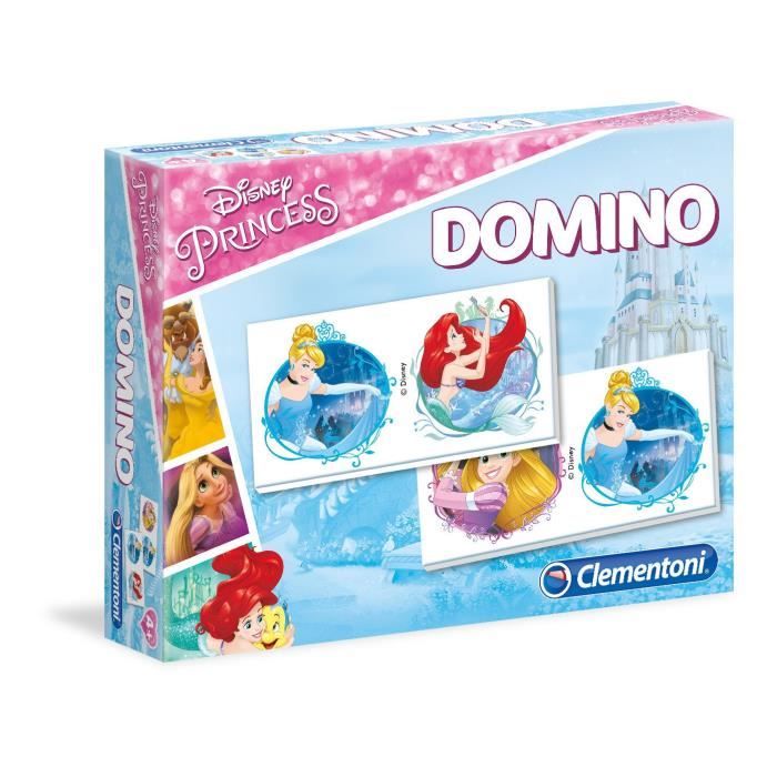 CLEMENTONI Domino - Disney Princesses - Jeu éducatif