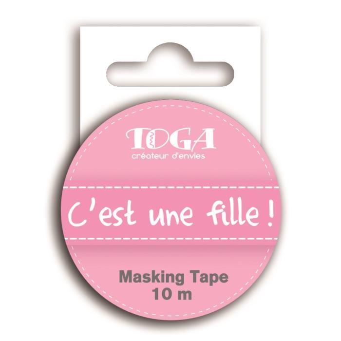 TOGA Masking tape c'est une fille - 10m