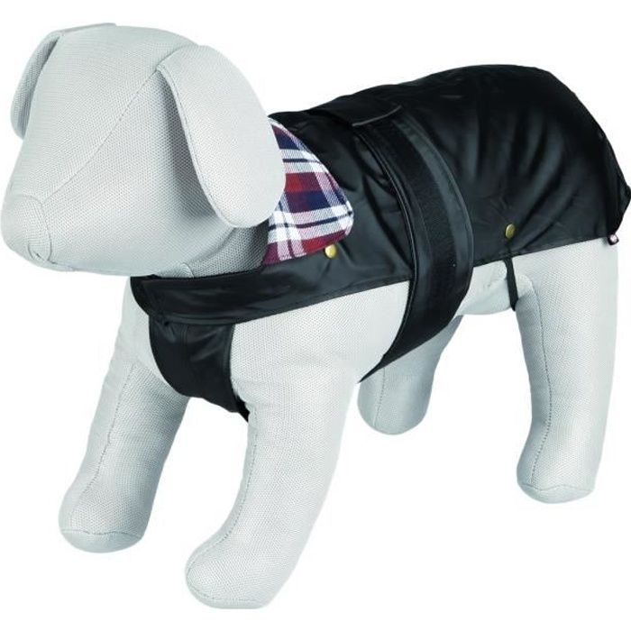 TRIXIE Manteau Paris S: 40 cm noir pour chien