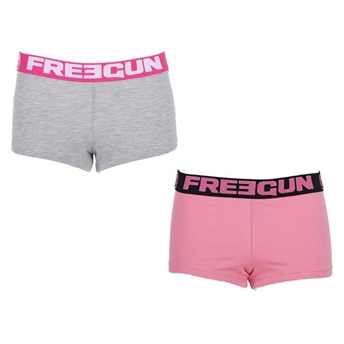 Boxer Marine/Bleu à Imprimés Homme Freegun CYB