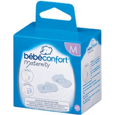 BEBE CONFORT 2 bouts de sein silicone taille M   Achat / Vente BOUT