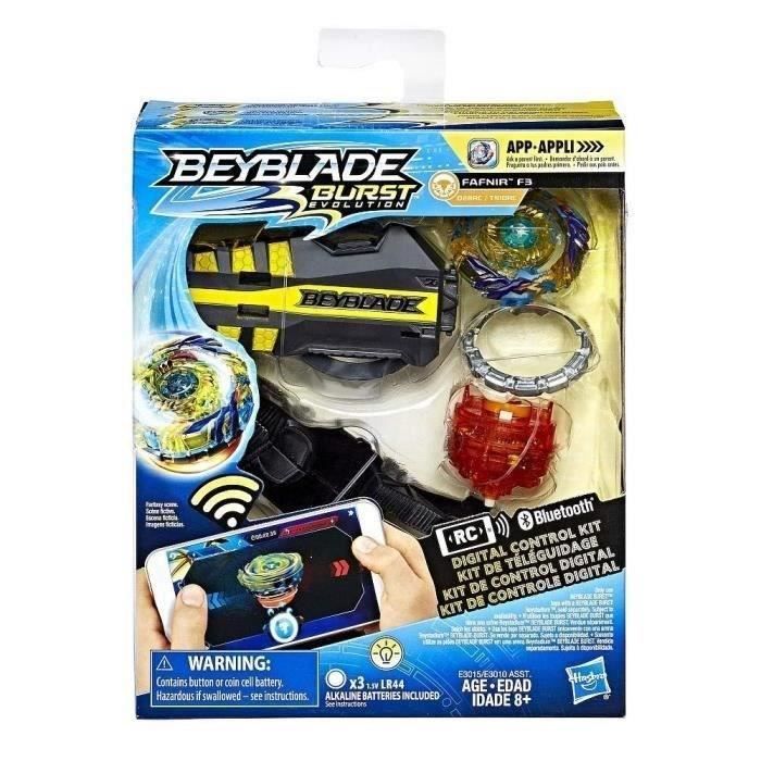 BEYBLADE BURST - VALTRYEK V3 - Toupie Radiocommandée Bleue