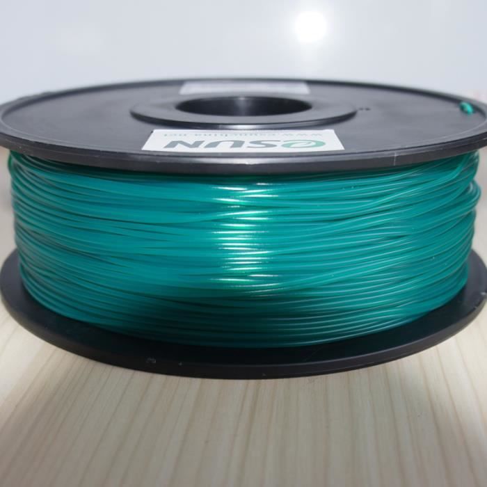 ESUN Filament pour Imprimante 3D PLA ESUN - Vert Bouteille - 3 mm - 1kg