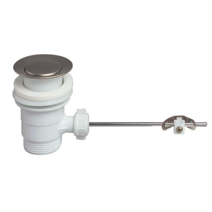 WIRQUIN Bonde de lavabo sans tirette SP201X - Plastique