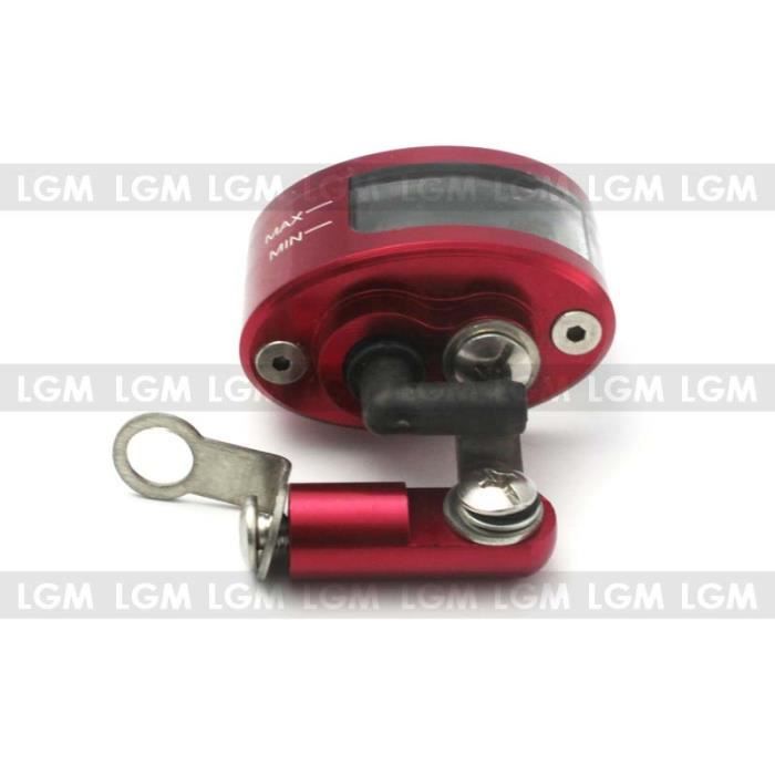 Cylindre Embrayage Frein Moto - Réservoir Huile Noir Alu CNC