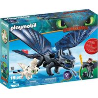 FIGURINE - PERSONNAGE PLAYMOBIL 70037 - Dragons 3 - Krokmou et Harold av FIGURINE - PERSONNAGE PLAYMOBIL 70037 - Dragons 3 - Krokmou et Harold av