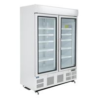 CONGÉLATEUR PORTE Congélateur vitré 2 portes 920 Litres Professionne CONGÉLATEUR PORTE Congélateur vitré 2 portes 920 Litres Professionne