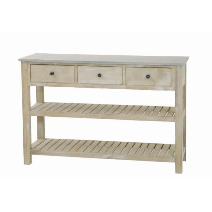 SANDRA - Console - Classique - Bois - L x 120 cm