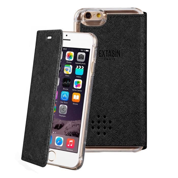 EXTASIN Etui folio pour iPhone 6 / 6S parfumable - Silver