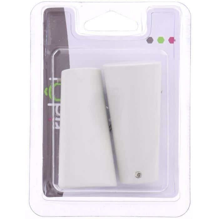X'PRESS Lot de 2 Embouts Pommeau D20 Rideau - Blanc