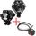 2x125W 3000LM LED CREE U5 Moto phare antibrouillar