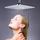 Homelody Pommeau de Douche Chromé Carré 20x20cm AB