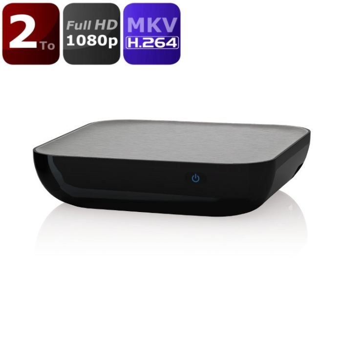 STOREX D522 2TO Disque dur multimédia FULL HD