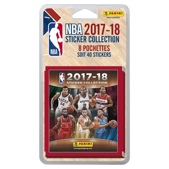 NBA 2017-2018 Blister 8 pochettes